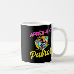 Mug Tenue de patrouille de ski après-ski Rétro 80s 90s