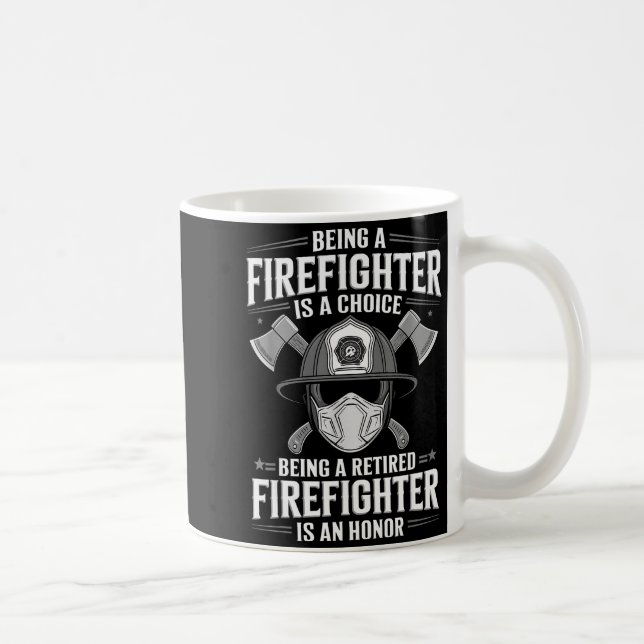 Mug Tenue de pompier pour hommes femmes emploi de pomp (Droite)
