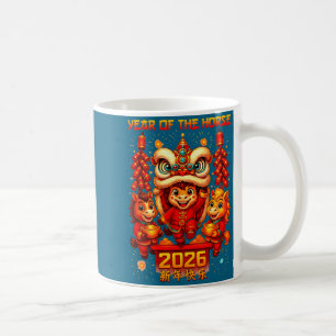 Mug Tenues chinoises pour garçons Cheval