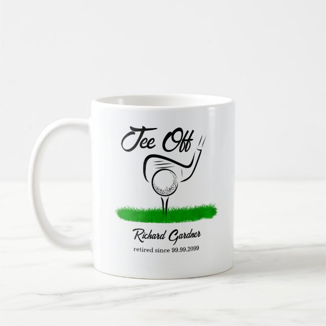 Mug Teoff pour un parti de retraite non-ForeGettable (Gauche)