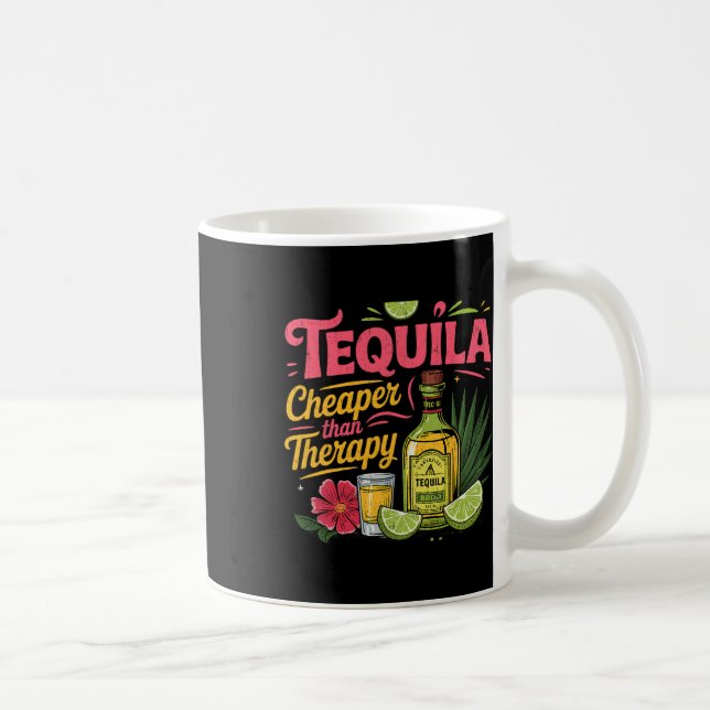 Mug Tequila drôle buvant Cinco De Mayo Fête mexicaine (Droite)