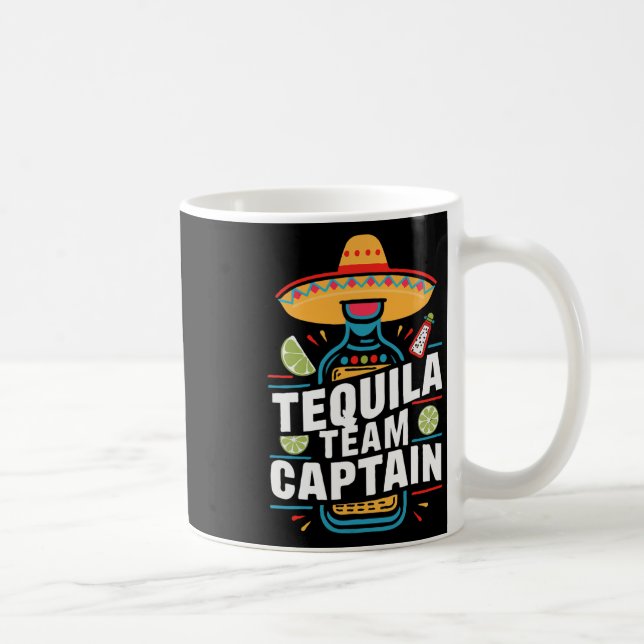 Mug Tequila Team Capitaine Cinco De Mayo Party Fiesta (Droite)