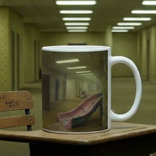 Mug Terrain de jeu abandonné Backroom inquiétant