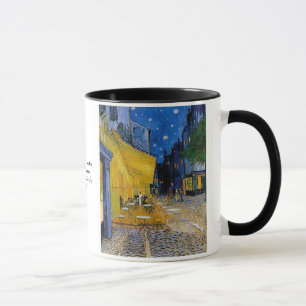 Mug Terrasse de café par Vincent van Gogh