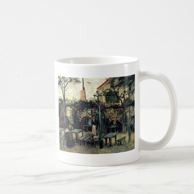 Mug Terrasse d'un Café sur Montmartre La Guinguette (Droite)