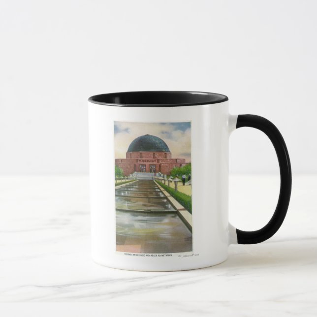 Mug Terrazo Promenade Vue du Planétarium Adler (Droite)