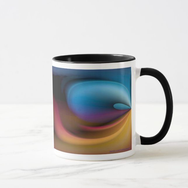 Mug terre abstraite (Droite)