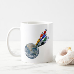 Mug Terre connectée au réseau Ethernet