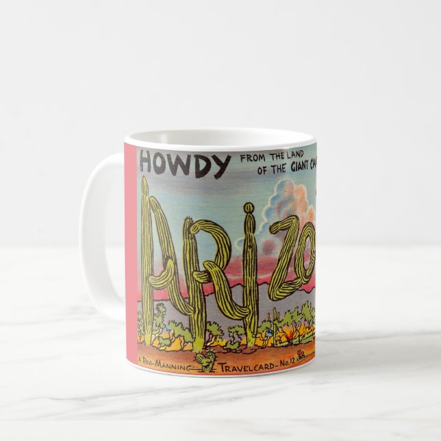 Mug Terre de cactus d'Arizona (Devant gauche)