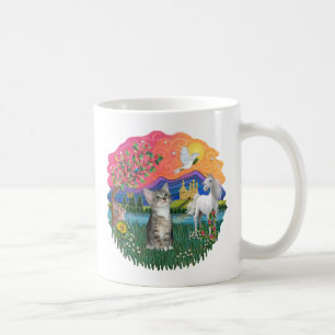 Mug Terre de Fantaisie (ff) - Chaton (tabby argenté)