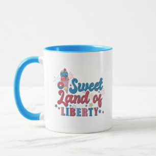 Mug Terre Douce De Liberté Patriotique