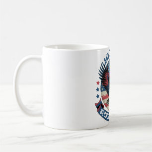 Mug Terre du Graphique d'aigle libre