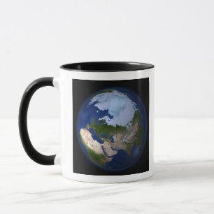 Mug Terre entière montrant la région arctique