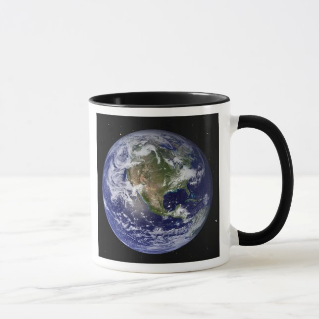 Mug Terre entière montrant l'Amérique du Nord 4 (Droite)