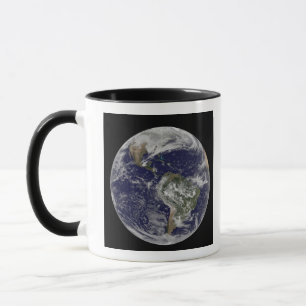 Mug Terre entière montrant l'Amérique du Nord et l'Ame