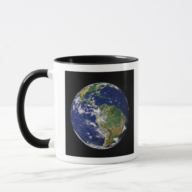 Mug Terre entière montrant l'Amérique du Sud (Gauche)