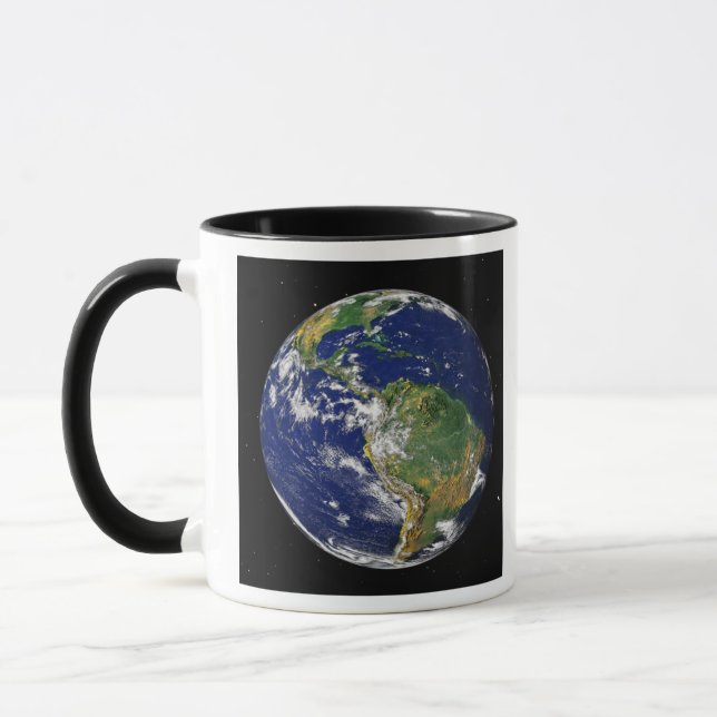Mug Terre entière montrant l'Amérique du Sud 2 (Gauche)