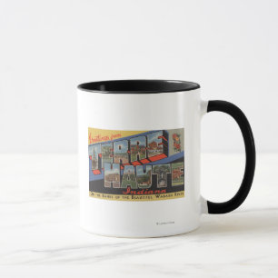 Mug Terre Haute, Indiana - grandes scènes de lettre