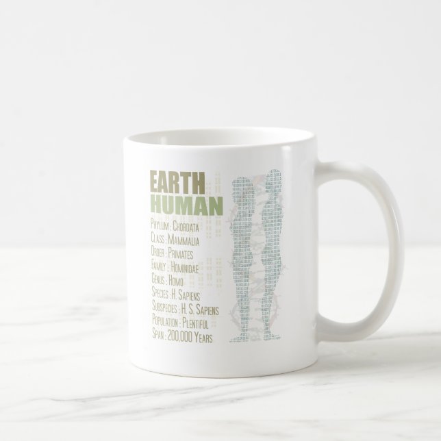 Mug Terre humaine (Droite)