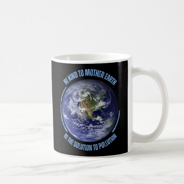 Mug Terre mère et changement climatique (Droite)