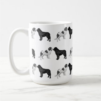 Mug Terre-Neuve Black and Landseer
