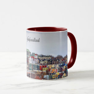Mug Terre-Neuve, photo panoramique de la ville
