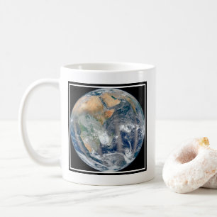 Mug Terre Pleine Montrant L'Hémisphère Est.