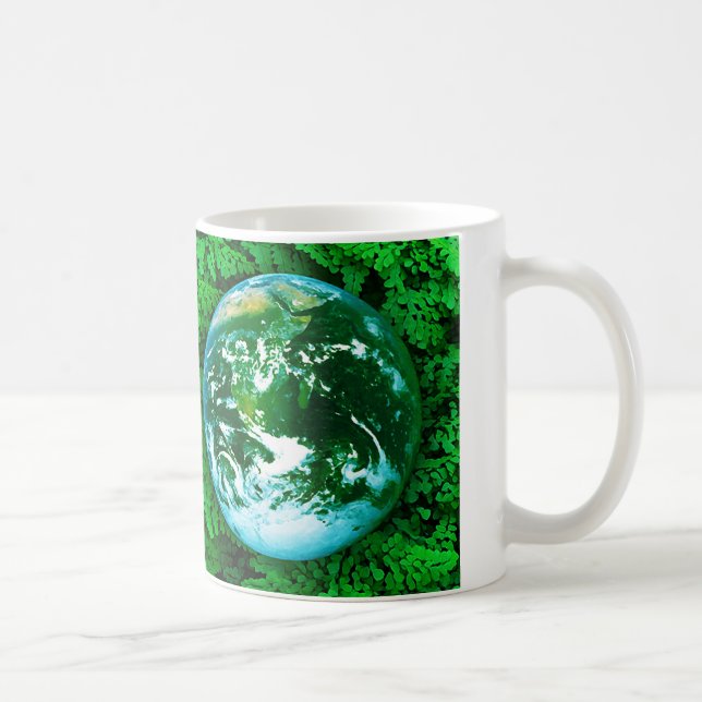 Mug Terre verte - conscience écologique (Droite)