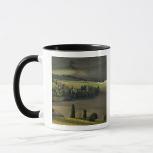 Mug Terres agricoles autour de Montepulciano, Toscane,