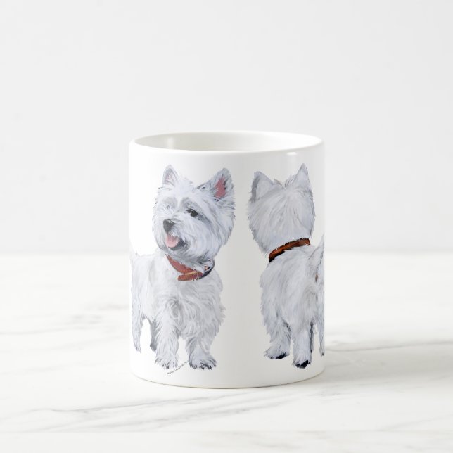 Mug Terrier blanc de West Highland (Centre)