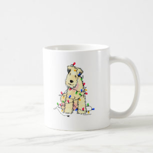 Mug Terrier blond comme les blés doucement enduit -