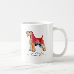 Mug Terrier blond comme les blés doucement enduit