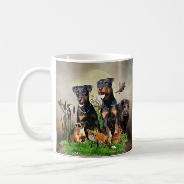Mug Terrier de chasse allemand (Jagdterrier) (Gauche)