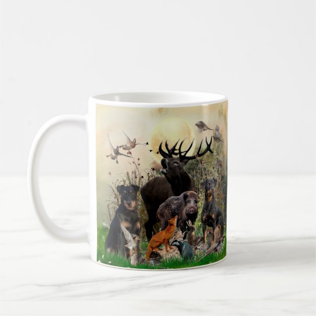 Mug Terrier de chasse allemand (Jagdterrier) (Gauche)
