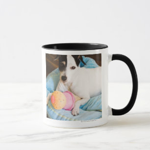 Mug Terrier de Jack Russell se couchant