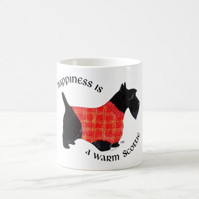 Mug Terrier écossais en Sweat rouge (Centre)