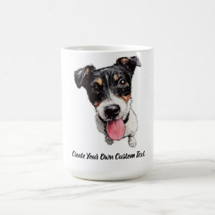 Mug Terrier Jack Russell Créez votre propre texte pers