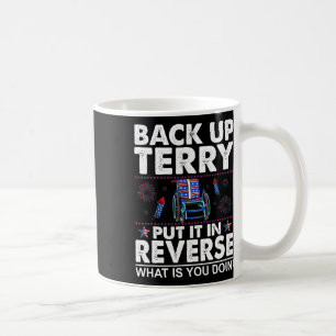 Mug Terry Recule Mets-le En Marche Arrière Feu D'artif