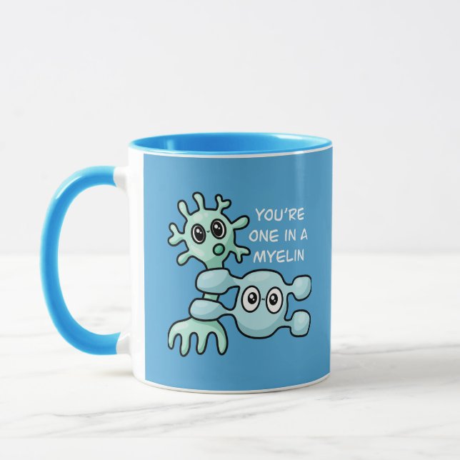 Mug T'es Unique Dans Une Myéline - Neuroscience (Gauche)