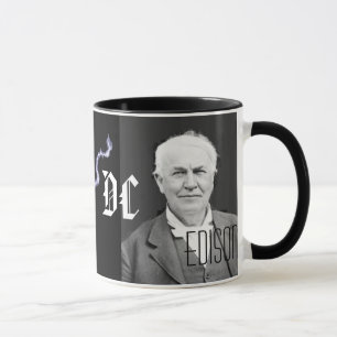 Mug Tesla contre Edison