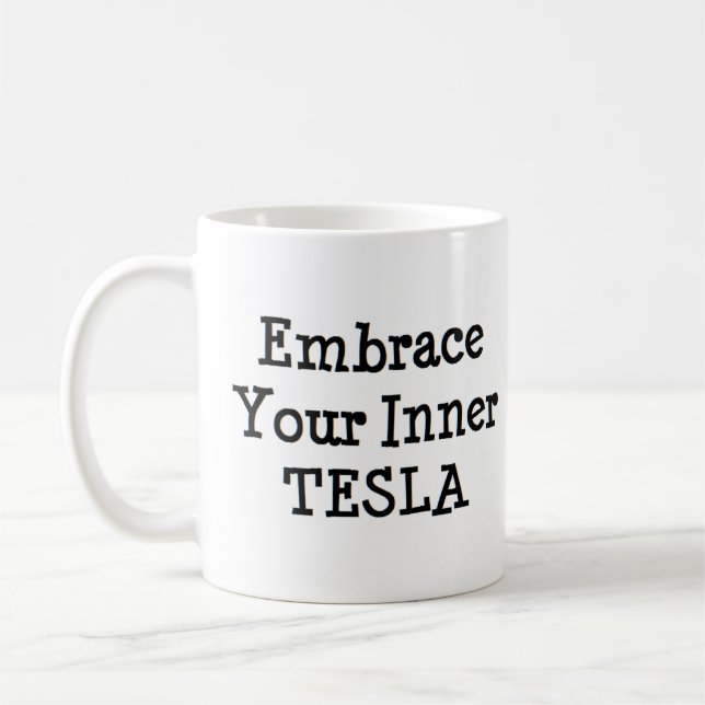 Mug tesla, intérieure (Gauche)
