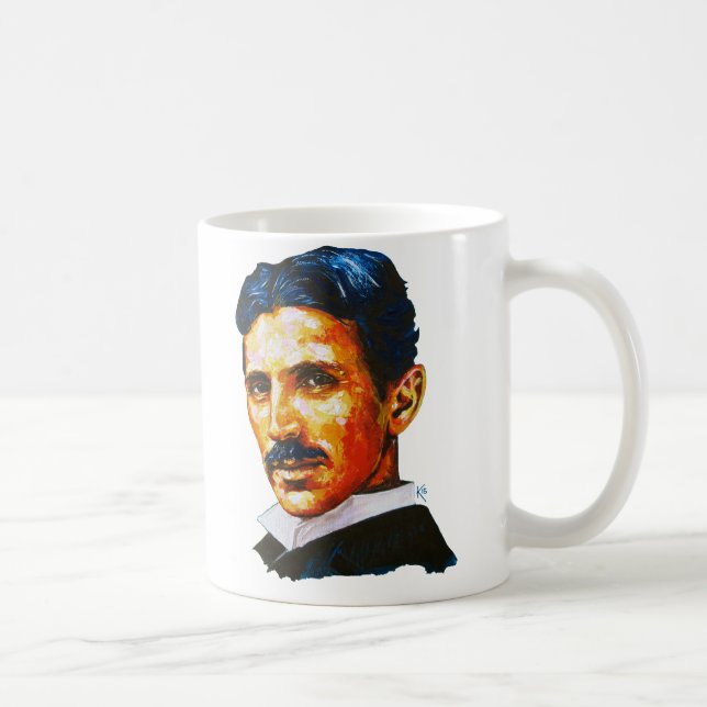 Mug Tesla, je suis un génie (Droite)