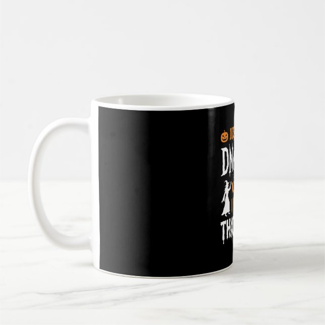Mug Test ADN sorcière drôle d'Halloween Graphique (Gauche)
