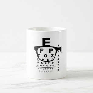 Mug Test de l'oeil bleu