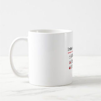 Mug Test d'intelligence Dites Oeil M A P Ness blague