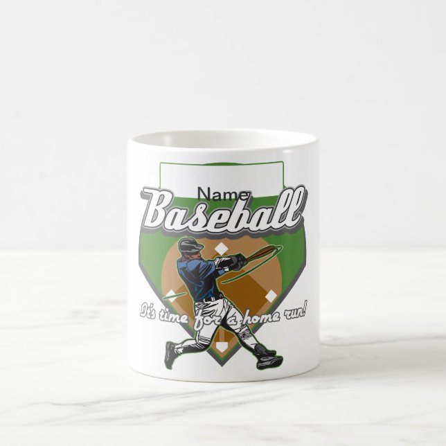 Mug Test maison personnalisé de base-ball (Centre)