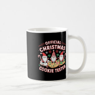 Mug Tester de Noël officiel Tester biscuit Xma