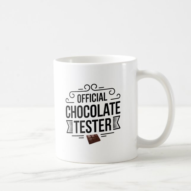 Mug Tester officiel au chocolat (Droite)
