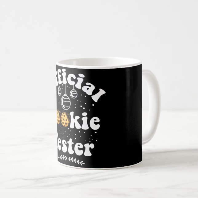 Mug Testeur de biscuits officiel Noël Amoureux des bis (Devant droit)