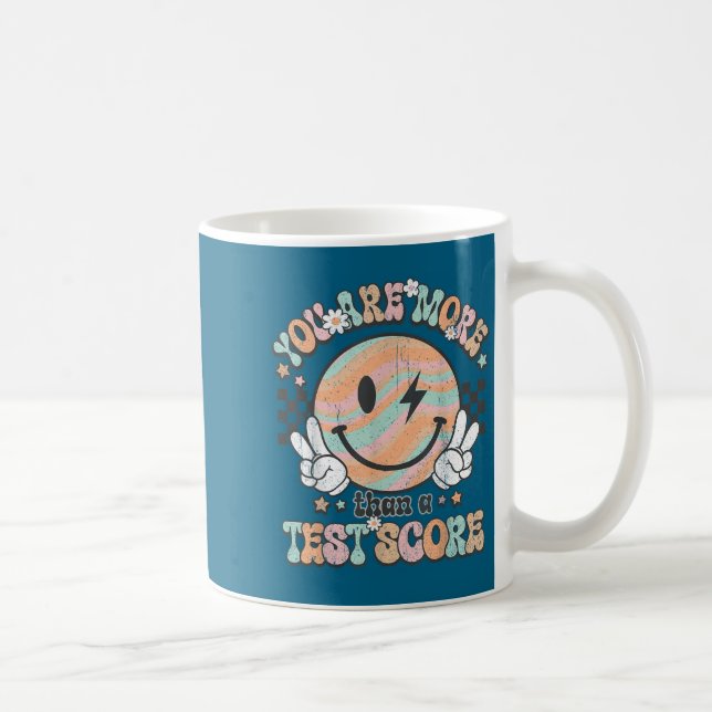 Mug Testing Teacher Groovy Smile You Are More Than A T (Droite)